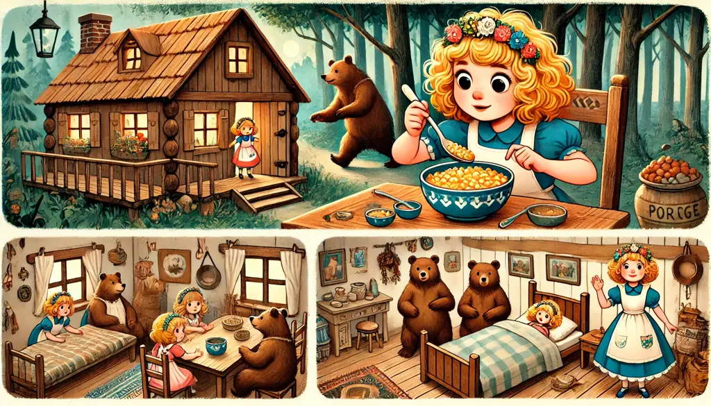 Resumen del Cuento Ricitos de Oro